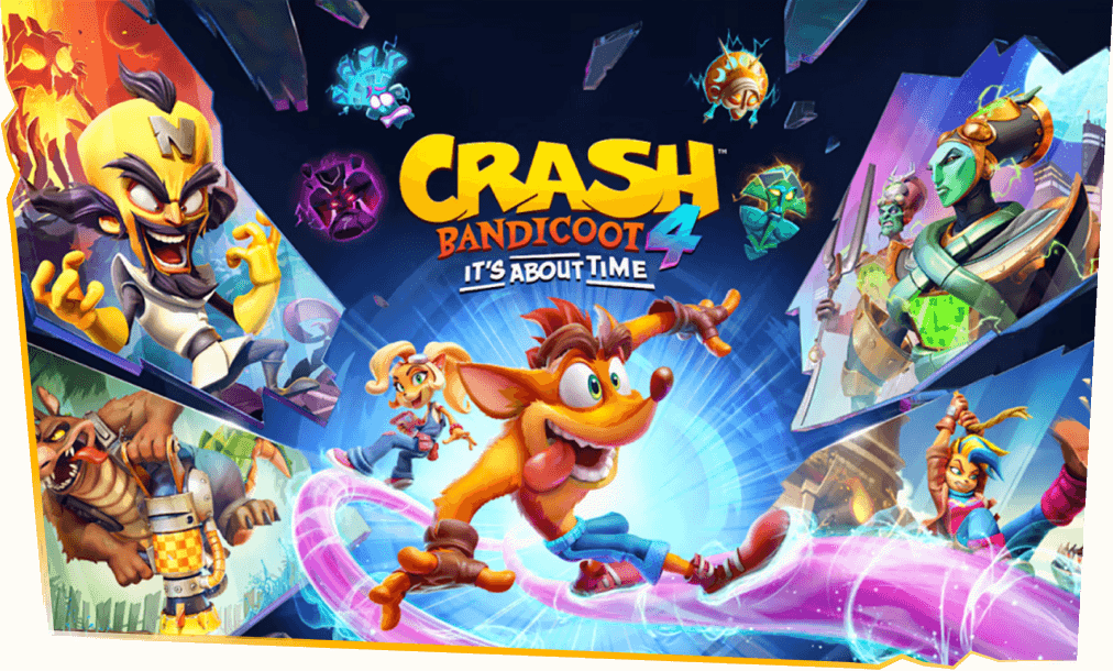 古惑狼多人格斗游戏《Crash Bandicoot》今日发售，登陆 Xbox、PS4|5 平台